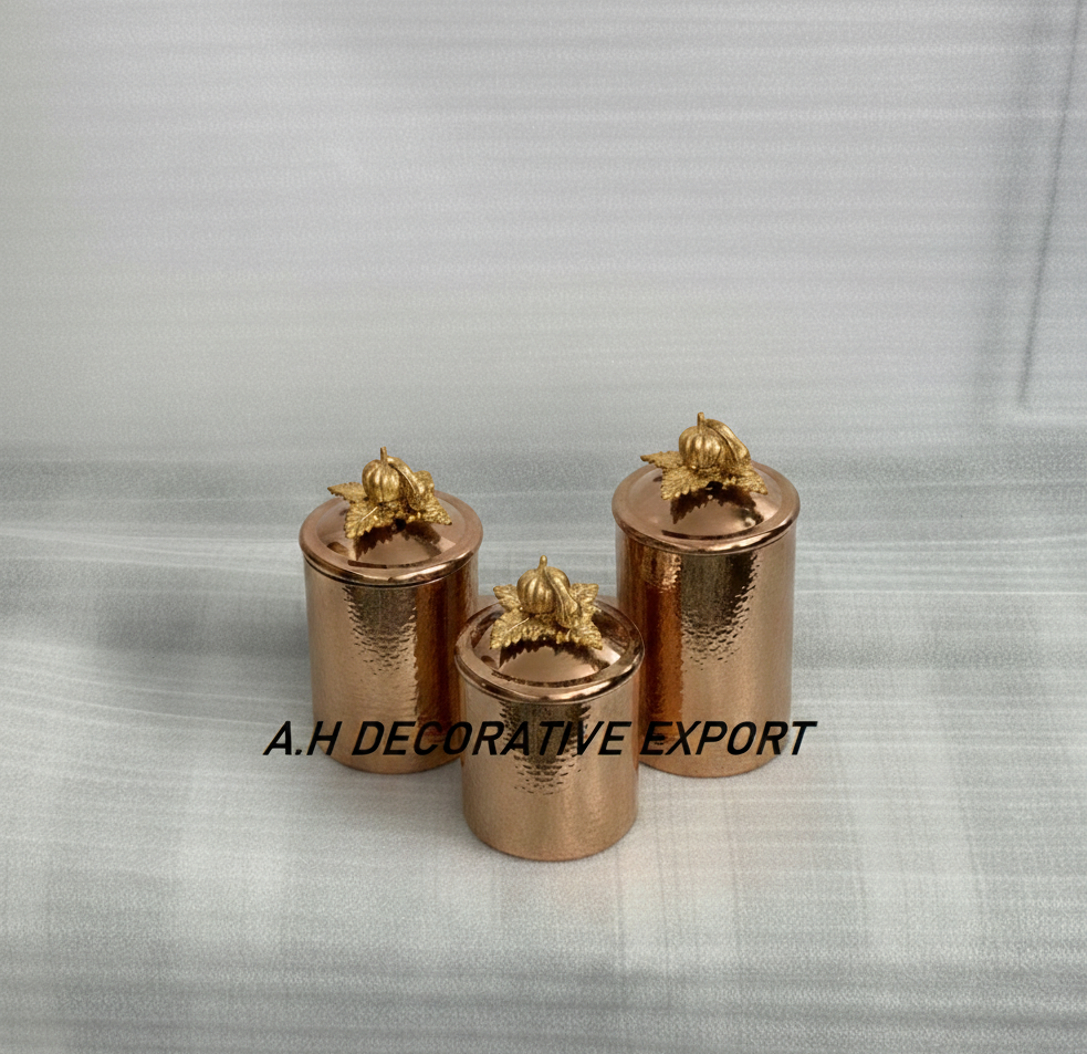 Copper canister without tray