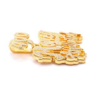 Élégant luxe 925 argent Sterling Leb Grown diamant pendentif femmes nouveau Design VVS clarté haute qualité Style Hip Hop - Product Image 3