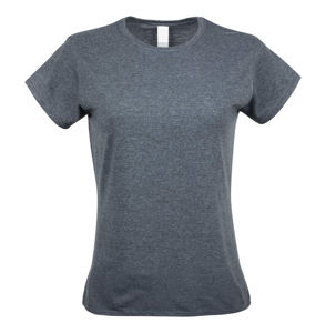 Camisetas de Mujer de Manga Corta con Cuello Redondo, Estilo Simple y Liso, Perfectas para Venta al por Mayor, Suministro Directo de Fábrica - Product Image 1