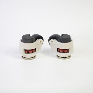 Roulette résistante de prix usine de la CE 80S nivelant la roulette principale de pied lourd roulette en nylon réglable - Product Image 4