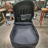 Sac à dos de rangement pour outils en nylon robuste à 26 poches avec fermeture éclair, capacité de 20 L et design confortable pour un transport facile