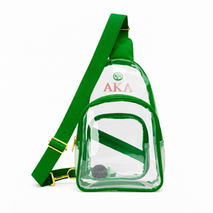 Bolso Bandolera Transparente Alpha Kapa Alpha, Bolso Bandolera de PVC Transparente, Aprobado para Seguridad, Ajustable - Product Image 4