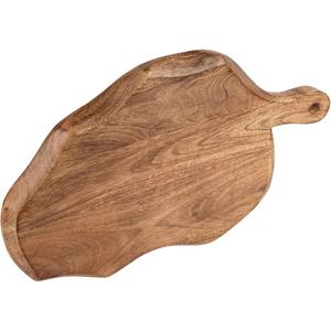 Plato de madera con mango decorativo, suministros para café, bandeja para servir, tabla de cortar/cortar personalizada ecológica con asas, artesanías - Product Image 5