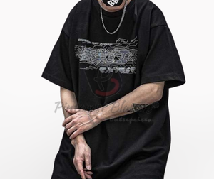 T-shirts décontractés Techwear pour hommes de haute qualité Séchage rapide Léger avec logo personnalisé et taille surdimensionnée - Product Image 4