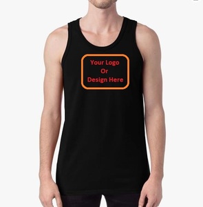 Camiseta sin mangas para hombre Camiseta sin mangas de alta calidad 100% algodón Camiseta sin mangas de calidad personalizada para hombres de Bangladesh - Product Image 1