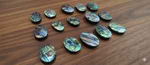 Piedra de Concha de Abulón Natural de Alta Calidad, Gema Suelta, Forma Mixta, Pulida para Efectos Curativos, 100% Natural, 20% de Descuento y Regalo - Product Image 3