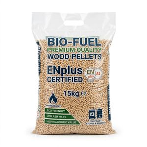 Granulés de bois dur premium 6 mm certifiés DIN Plus A1 ENplus – Combustible de pin en sac pour vente en gros, export mondial 2026 - Product Image 1