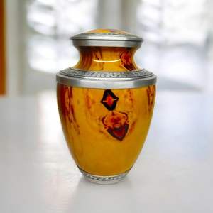 Nouveaux souvenirs de crémation finition en bois Urne funéraire de crémation pour adultes Belle urne funéraire de concepteur pour souvenir - Product Image 5