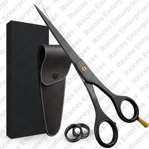 Venta al por mayor profesional de acero inoxidable tijeras de peluquería Punta de hoja afilada para uso personal - Product Image 6