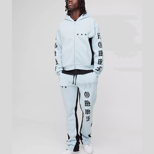 Top Trending Venta al por mayor Hombres Chándales para la venta Oem Pantalón acampanado Personalizado Logo Diseño Algodón Hecho Hombres Chándales - Product Image 1