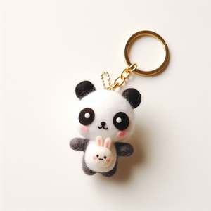 Llavero de Fieltro Suave Ecológico - Amuleto Artesanal Duradero y Elegante con Tamaño Personalizado y Diseño Único - Product Image 5