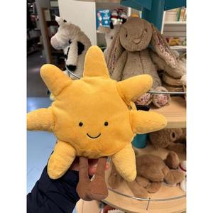 Hot-Selling Super Soft Jelly <b>Cat</b> Pillow High Quality Moon Sun Plush Toy for Kids PP Cotton Filled Birthday Gift for Cushion <b>Sofa</b> - Product Image 2