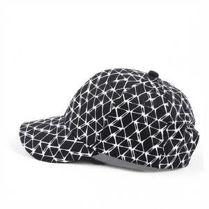 Casquettes de baseball sportives réglables de haute qualité, à rayures écossaises, délavées, déchirées, style décontracté LED, 100 % coton - Product Image 3