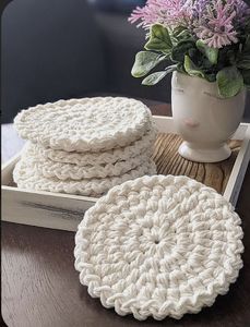 American Style Round Shape Handmade Rattan Coaster in Table Coaster for Dinner Home Decor Accessories - Product Image 6