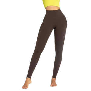 Leggings de Yoga para Mujer, Cintura Alta Elástica, Control de Abdomen, Tejido Transpirable con Elasticidad en Cuatro Direcciones, para Entrenamiento y Fitness - Product Image 4