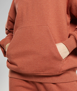 Sudaderas con Capucha para Mujer, Elegantes y de Alta Calidad, Personalizadas, con Logotipo Frontal, Color Sólido, Casuales, 100% Algodón, Diseño Nuevo, Venta al Por Mayor - Product Image 5
