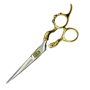 Accessoires de Salon de Style de luxe Ciseaux de coiffeur en acier inoxydable japonais Ciseaux de bord de rasoir professionnels - Product Image 4