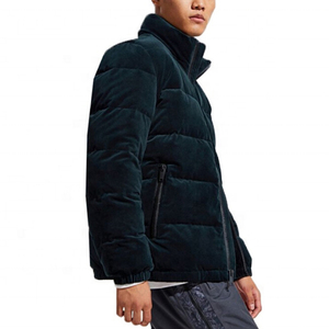 Hot Selling Men's Hooded Bubble <b>Puffer</b> <b>Jacket</b> Custom Made Logo Casual Canvas Style Winter <b>Jacket</b> <b>Cheap</b> Price High Quality - Product Image 1