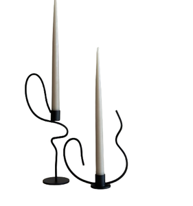 Bougeoir en métal en aluminium attrayant pour dessus de table ouragans bougeoir décoration de la maison bougeoir en métal - Product Image 2