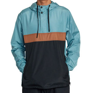 Veste Anorak de randonnée en plein air de qualité supérieure pour hommes taille régulière et manches coupe-vent décontracté veste coupe-vent pour hommes - Product Image 1