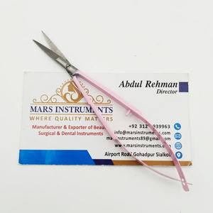 กรรไกรตัดหนังที่ตายแล้วสปริงสแตนเลสใบมีดตรงเครื่องมือทำเล็บมือขวาขั้นสูง - Product Image 5