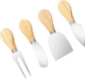 ชุดมีดหั่นชีสไม้โลโก้แบบกำหนดเอง - Product Image 1