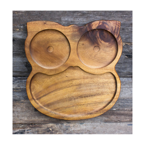 ถาดเสิร์ฟไม้เนื้อแข็งทำด้วยมือจานไม้หรูหราและเป็นมิตรกับสิ่งแวดล้อมสำหรับโรงแรมบ้านและคาเฟ่ - Product Image 3