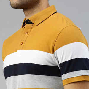 Último estilo Personalizar Diseño Hombres Polo Camiseta Precio asequible Color sólido Golf Hombres Polo Camiseta - Product Image 6
