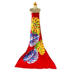 100% Rayon Bali Pareo Beach Sarong Pintado a mano Motivos florales Bikini Traje de baño de una pieza con amplias selecciones de colores - Product Image 5