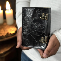 Livre en relief de Hamunaptra Grimoire journal Livre de sorcière égyptienne des morts la momie Evil Prop Relié sort Livre des ombres