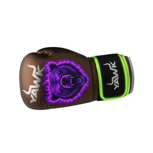 Gants de boxe personnalisables en cuir, séchage rapide, respirants, confortables, avec fermeture auto-agrippante, pour arts martiaux et boxe - Product Image 4