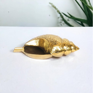 Cendrier rond en laiton brillant pour cendres de cigares et de cigarettes aux prix de gros au prix d'usine de gros bon marché de l'Inde - Product Image 6