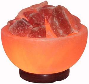 Lampe de bol de sel rose de l'Himalaya sophistiquée en verre sculpté à la main sel de roche naturel Style d'amour produit artisanal de haute qualité pour l'exportation - Product Image 3