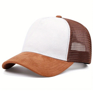 2025 Nueva gorra de béisbol de gamuza personalizada de fábrica Original, venta al por mayor, gorra deportiva en blanco estructurada de perfil bajo de 6 paneles, calidad al por mayor - Product Image 5