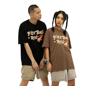 T-shirt personnalisé en coton de haute qualité pour hommes T-shirt surdimensionné vierge avec impression de vêtements décontractés unisexes t-shirts personnalisés - Product Image 1