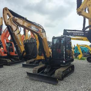 Meilleur prix – Mini-excavatrice SANY SY55C d'occasion 5 tonnes avec moteur Perkins et composants essentiels à vendre - Product Image 3