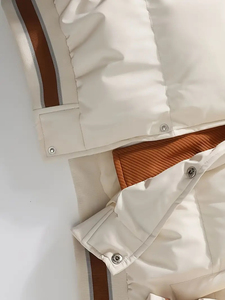 Chaqueta de Invierno Acolchada para Hombre, de Alta Calidad, Premium, Impermeable, Transpirable, con Cuello Alto, Servicio OEM - Product Image 2