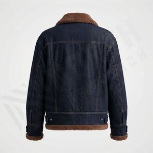 Veste en jean streetwear oversize à épaules tombantes pour femme, dernière tendance, couleur ajustable, veste en jean à blocs de couleur, vêtement d'extérieur élégant, couleur personnalisée - Product Image 2