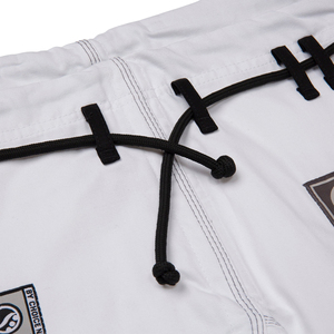 ขายส่งชุดยิวยิตสู Bjj ผ้าเพิร์ลวีฟ 450 GSM คุณภาพดีที่สุด ราคาถูก สำหรับเด็กและผู้ใหญ่ สีขาว - Product Image 5