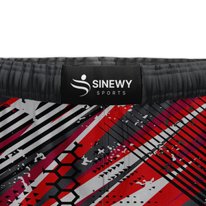 Personalizable Color Tamaño de secado rápido de cuatro vías de estiramiento Sublimación Impreso MMA Pantalones cortos Diseño frontal Ligero Transpirable - Product Image 2