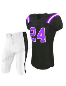 Nouveauté, uniforme de football américain de haute qualité à manches courtes et à séchage rapide, taille plus, pour hommes adultes - Product Image 3