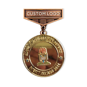 Medalla y condecoraciones masónicas de oro conmemorativas de honor, Premio personalizado al por mayor - Product Image 6