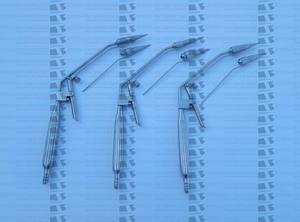 Pistolet de ligature par aspiration pour hémorroïdes, 3 pièces, incliné vers le bas, avec deux cônes pour hémorroïdectomie - Product Image 1