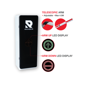 Système de sécurité de barrière automatique fiable à LED sans balais pour équipement de stationnement, fournisseur de solutions d'automatisation en Malaisie - Product Image 2