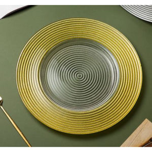 Vaisselle de luxe assiette de chargeur plat de dîner rond vaisselle sous assiette de fabricants et de fournisseurs - Product Image 5