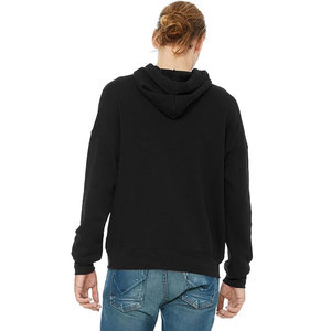 Sudadera con capucha unisex con hombros caídos preencogidos al por mayor sudadera bordada teñida Lisa diseños personalizados personalizables - Product Image 5