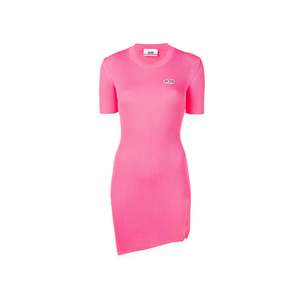 Robe asymétrique fluo zippée pour femme, style streetwear, respirante, élégance urbaine, taille basse, OEM/ODM, idéale pour les soirées en boîte - Product Image 1