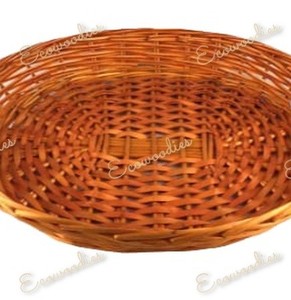 Rattan Cane <b>Wicker</b> Baking Bread Weave <b>Basket</b> Decoration Rattan Woven Fruit Vegetables Oval Poly <b>Storage</b> <b>Basket</b> Bread <b>Basket</b> - Product Image 6
