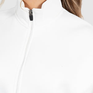 Personnalisable grande taille demi-zip col montant pull sweat femmes hommes bio coton bambou lavé tricoté surdimensionné sweats à capuche - Product Image 5