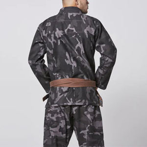 Uniforme de Karate para Adultos para Práctica Prolongada, Tela Elástica Suave, Lavable, Resistente a la Decoloración, Trajes de Kimono de Jiu Jitsu, Frente - Product Image 4